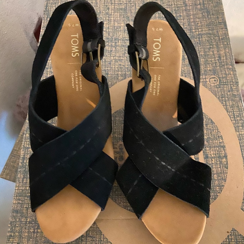 Tom’s Ibiza Sandals- Black